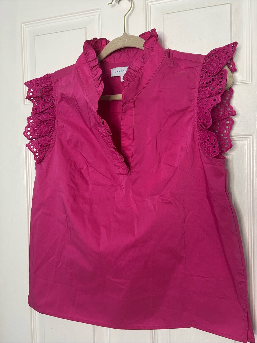 Cartolina Vivienne Ruffle Blouse - Picture 6 of 14